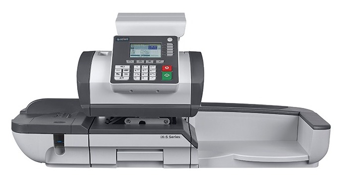 Quadient iX-5 HF hand-feed mailing system